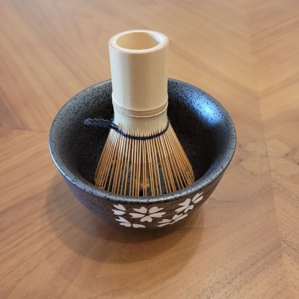 Matcha Tea Set - 9 Pieces - Whisk and Cup - Beginner Latte Kit - Never Used!